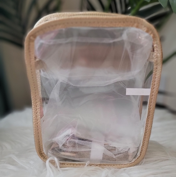 NWT Clear and Gold Game Day Purse - Picture 4 of 7